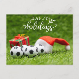 Fotboll Glad helg med jultomten jul