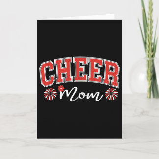 Fotboll Glada Mamma Matchdag Cheerleading Stolt Ch Kort