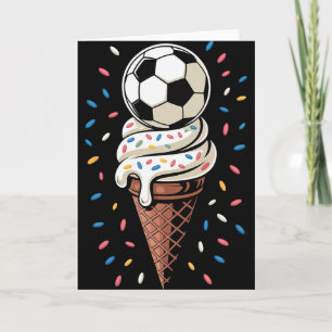 Fotboll Glass Isglass Drip Män Kvinnor Spel Fotbol Kort