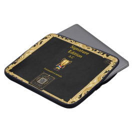 Fotboll Global Stage™ Signatur Personlig Ache Laptop Fodral