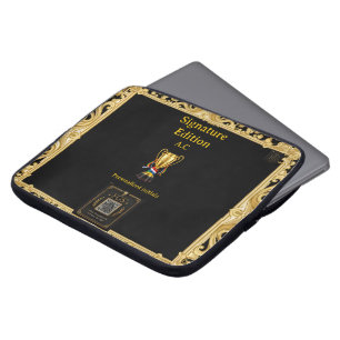 Fotboll Global Stage™ Signatur Personlig Ache Laptop Fodral