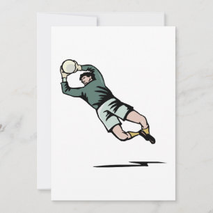 Fotboll Goalie Inbjudningar