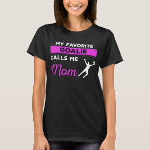 Fotboll Goalie Mamma T Shirt