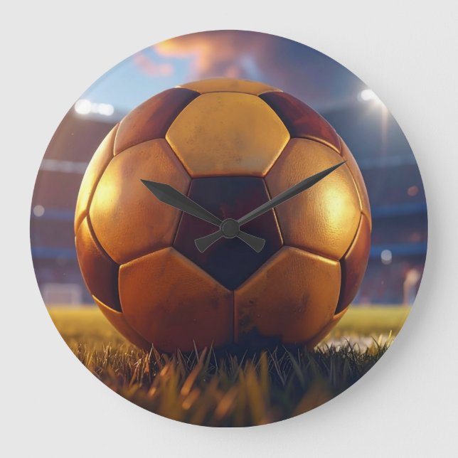 Fotboll - Golden Boll Stor Klocka (Framsida)