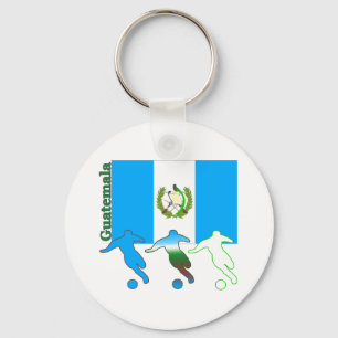 Fotboll Guatemala Nyckelring