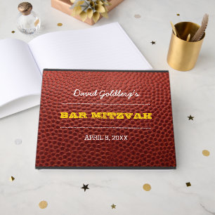 Fotboll Guld Pub Mitzvah Guest Bok