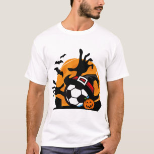 Fotboll Halloween Natt T Shirt