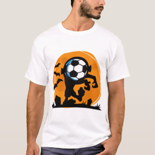 Fotboll Halloween Natt T Shirt