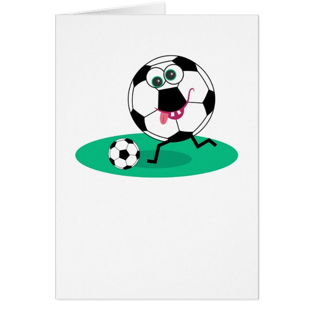 Fotboll Hälsningskort (Framsidan)