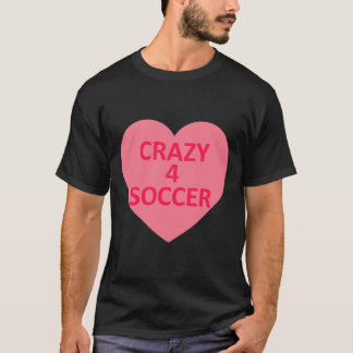 Fotboll - Heart Love Alla hjärtans dag Personlig C T Shirt