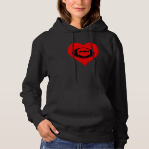 Fotboll Heart Valentindagen Boys Girl T Shirt