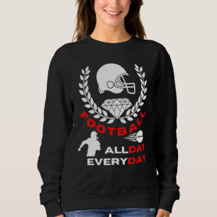 Fotboll hela dagen varje dag, sportsoffert t shirt