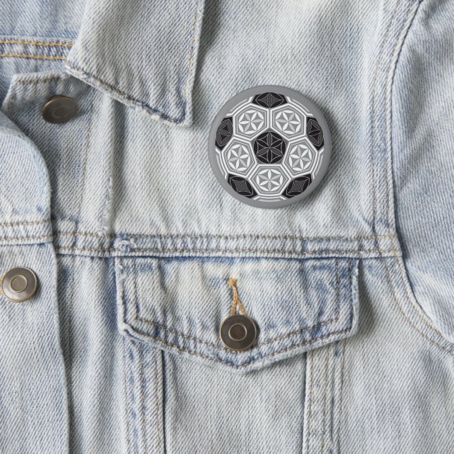 fotboll helig geometri knapp (In Situ)