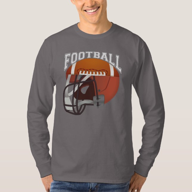 Fotboll Helmet Graphic Tee (Framsida)