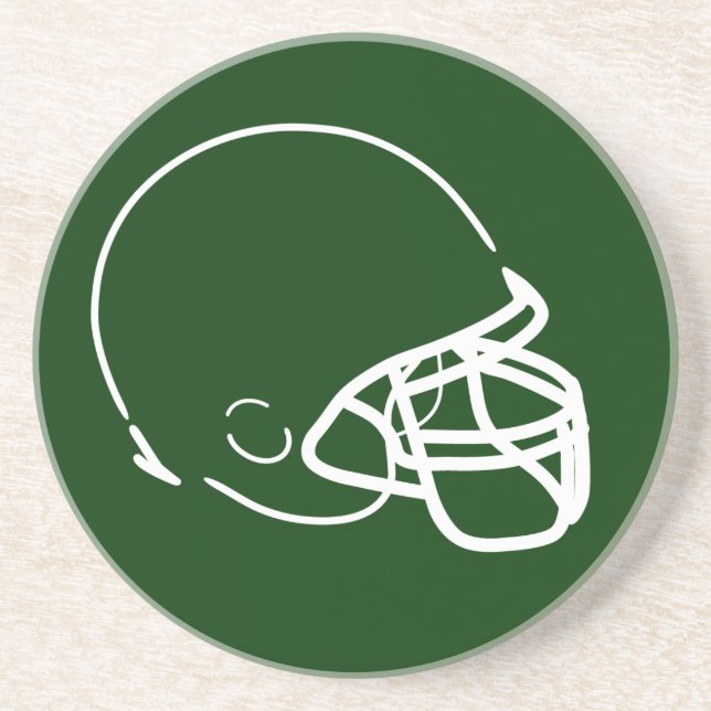 Fotboll Helmet Underlägg Sandsten (Framsidan)
