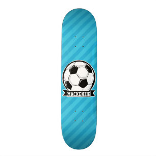 Fotboll, Himlar Blue Rand Skateboard Bräda 19,5 Cm