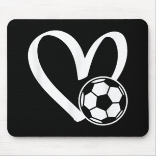 Fotboll, hjärta musmatta