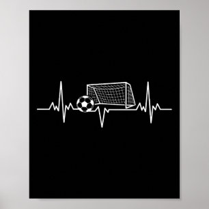 Fotboll Hjärtbeat Fotboll Sälskare Ll, Nätfrekvens Poster