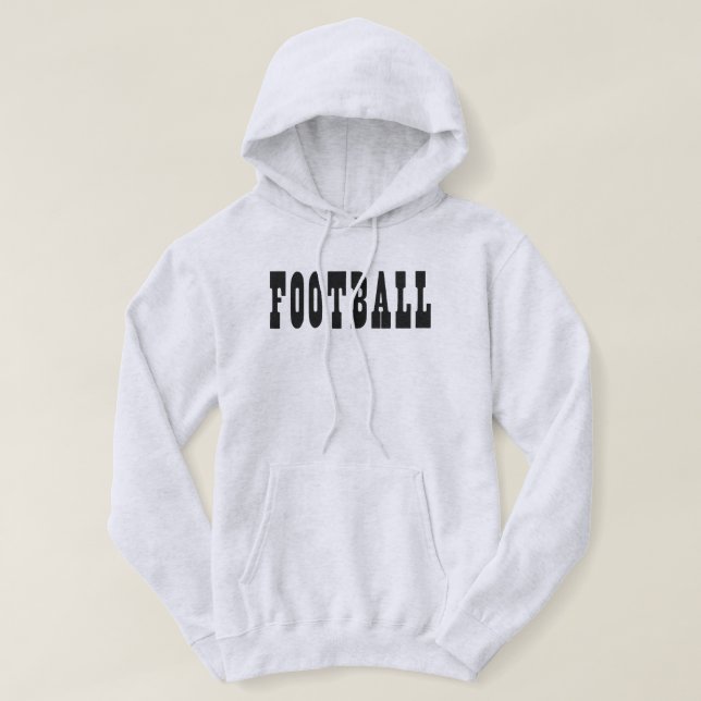 Fotboll Hoodie (Design framsida)