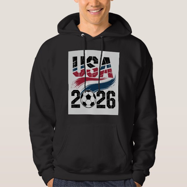 fotboll hoodie (Framsida)