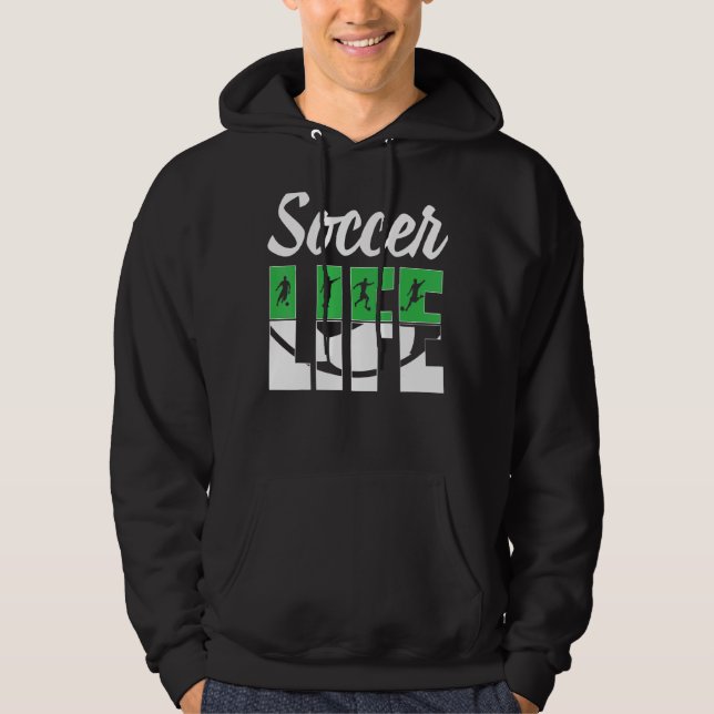 Fotboll Hoodie (Framsida)