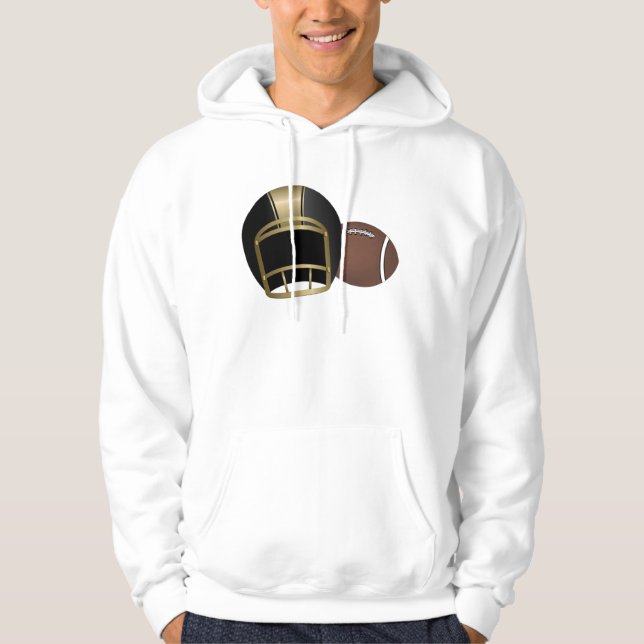 Fotboll Hoodie (Framsida)