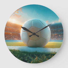 Fotboll i Arena Stor Klocka