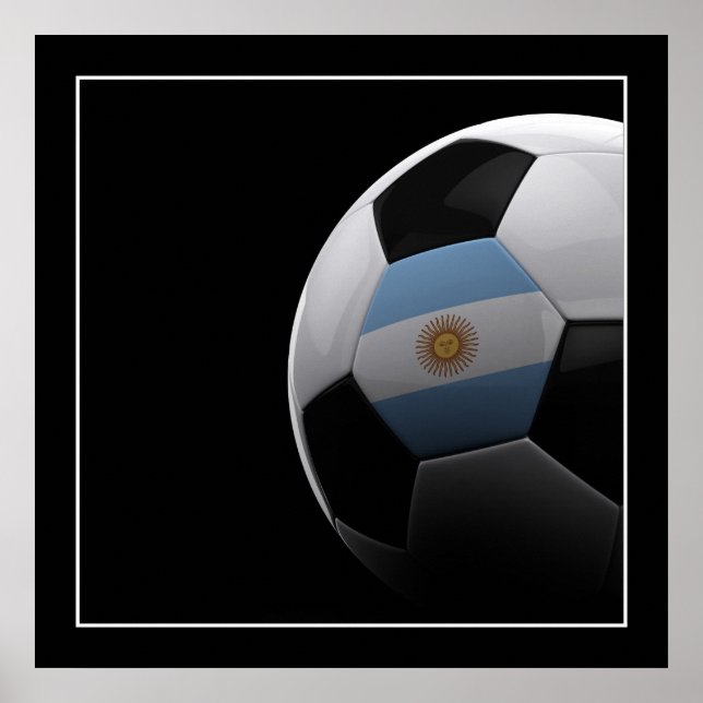 Fotboll i Argentina - POSTER (Framsidan)