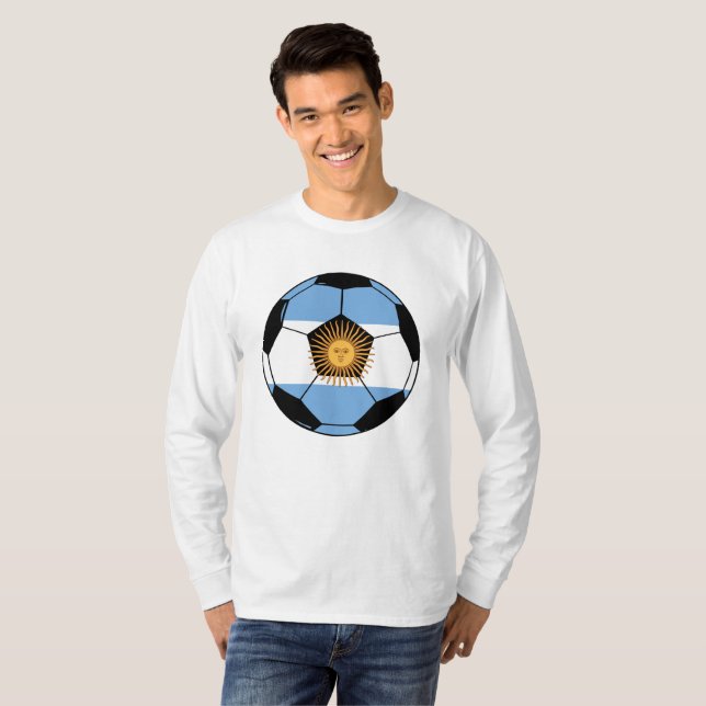 Fotboll i Argentina T Shirt (Hel framsida)