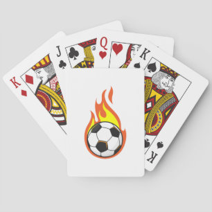 Fotboll i brand casinokort