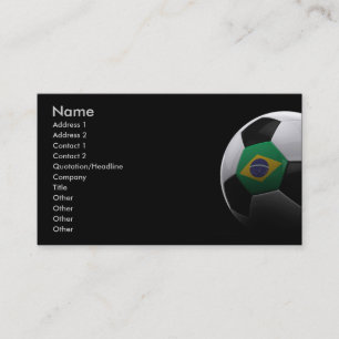 Fotboll i Brasilien Visitkort
