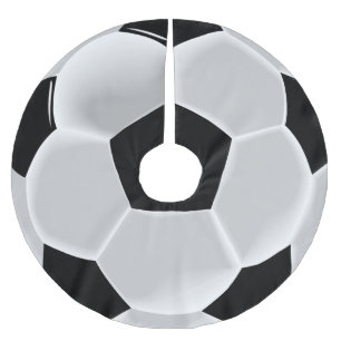 Fotboll i fotboll i Boll Julgransmatta Borstad Polyester