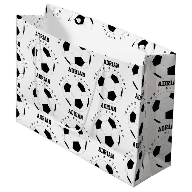 Fotboll i fotboll i fotboll Personlig i Namn (Framsidan Vinklad)