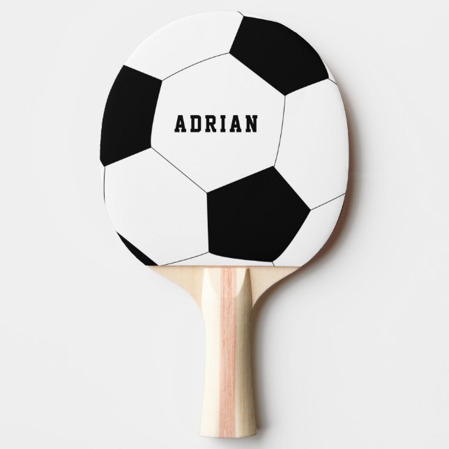 Fotboll i fotboll Personlig Bord tennis Pingisracket (Framsidan)