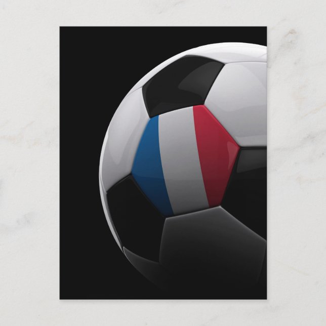 Fotboll i Frankrike - POSTCARD Vykort (Framsida)