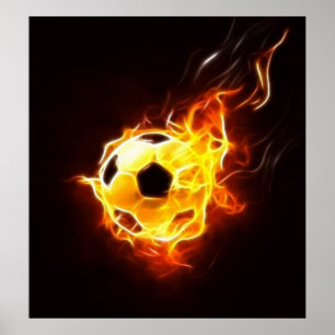 Fotboll i lågor poster