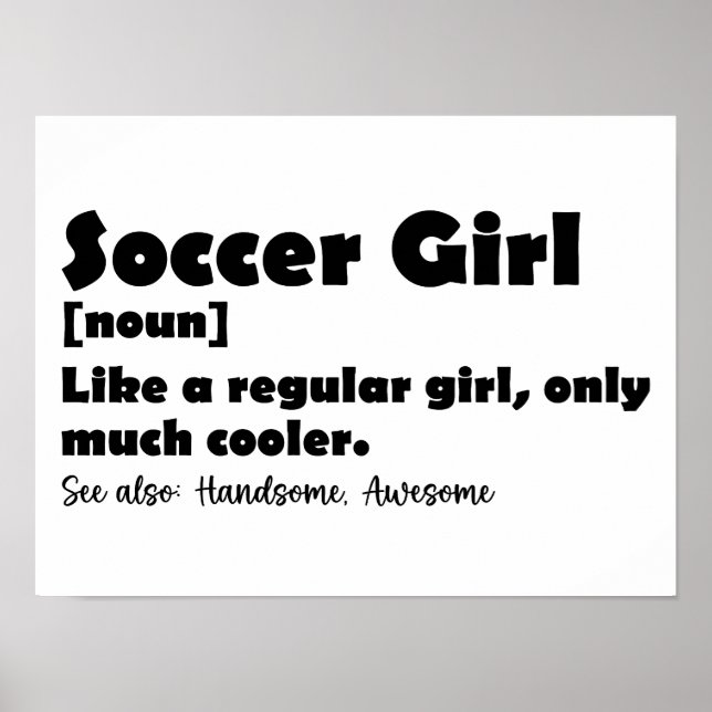 Fotboll i lexikonet - definition är en bekväm kons poster (Framsidan)