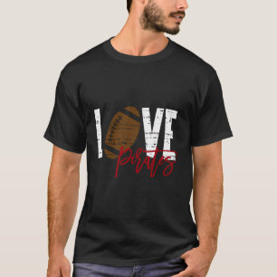 Fotboll i Lubbock Cooper Lcp Pirater Kärlek T Shirt