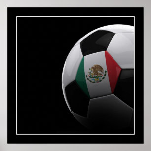 Fotboll i Mexiko - POSTER