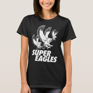 Fotboll i Nigeria Toppen Eagles Kopp T Shirt