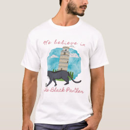 Fotboll i Panther Marocko T Shirt