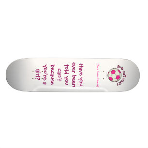 Fotboll i Rosa Skateboard Bräda 20,5 Cm