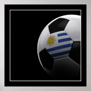 Fotboll i Uruguay - POSTER
