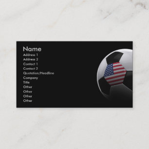 Fotboll i USA Visitkort