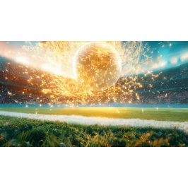 Fotboll i vitt Två-Tonad mugg