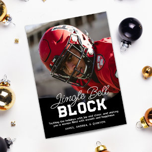 Fotboll Idrottsman Sports jul Julkort