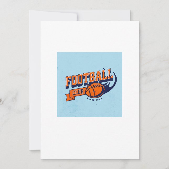 fotboll inbjudningar (Framsida)