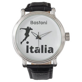 Fotboll, Italien, anpassade Armbandsur