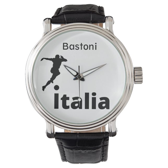 Fotboll, Italien, anpassade Armbandsur (Framsida)