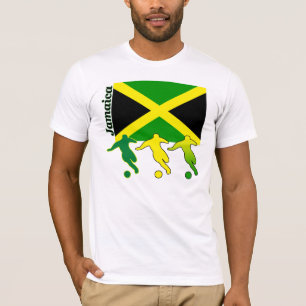 Fotboll Jamaica tänder T-tröja Tröja